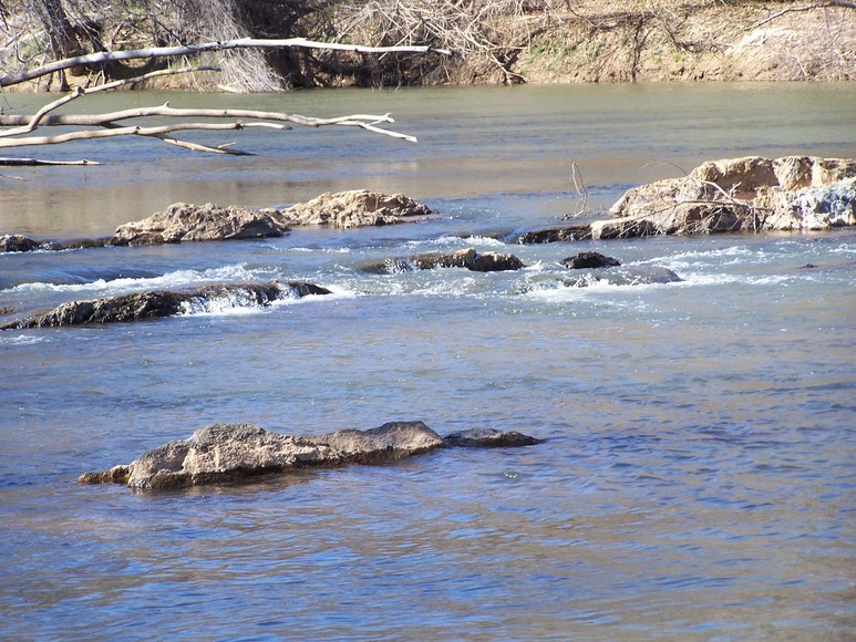 Lowell, NC : This is a picture of the South Fork River in Lowell, NC. It was taken in the neighborhood called River View. I am a homeowner in that community.