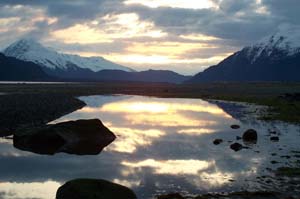 Haines, AK : Chilkat Valley Sunset