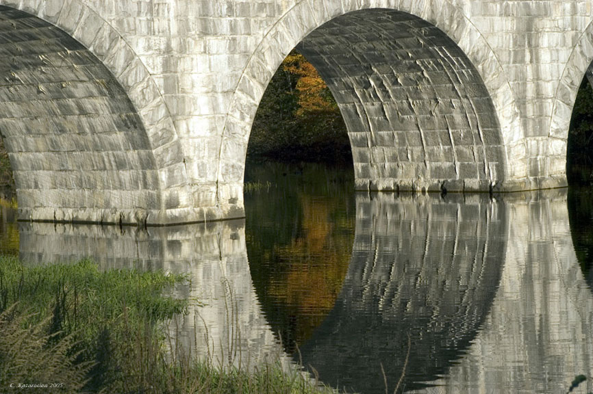 Northborough, MA: The Wachusett Aqueduct was constructed during the late 1800's and early 1900's to transport water from the newly formed Wachusett Reservoir to the Boston metropolitan area.