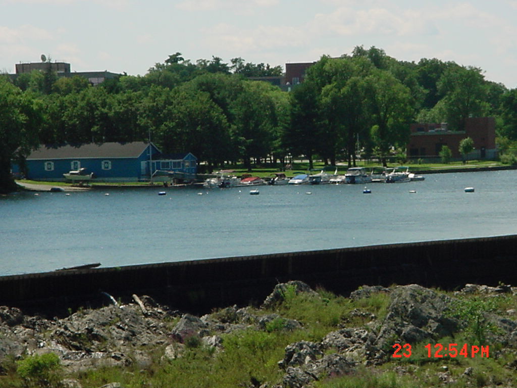 Lowell, MA : Lowell Boat Houst On the Merrimac River