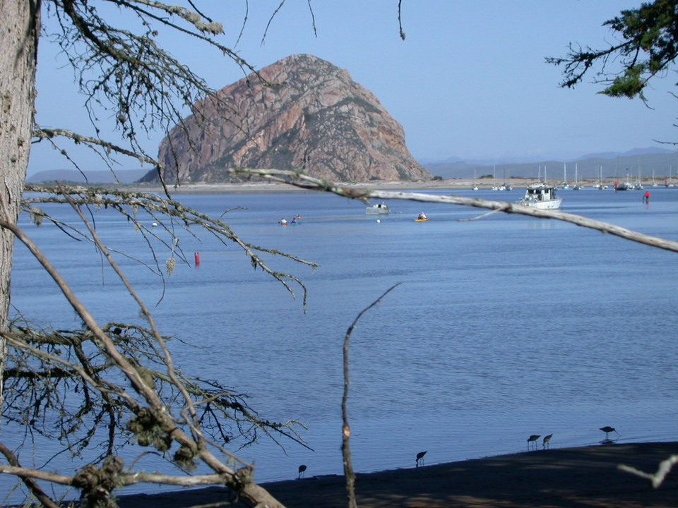Morro Bay, CA: Overlook from the Museum in Morro Bay, Ca