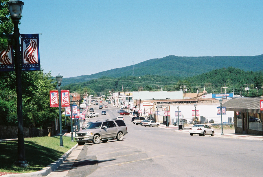 Mena, AR: Downtown Mena Arkansas