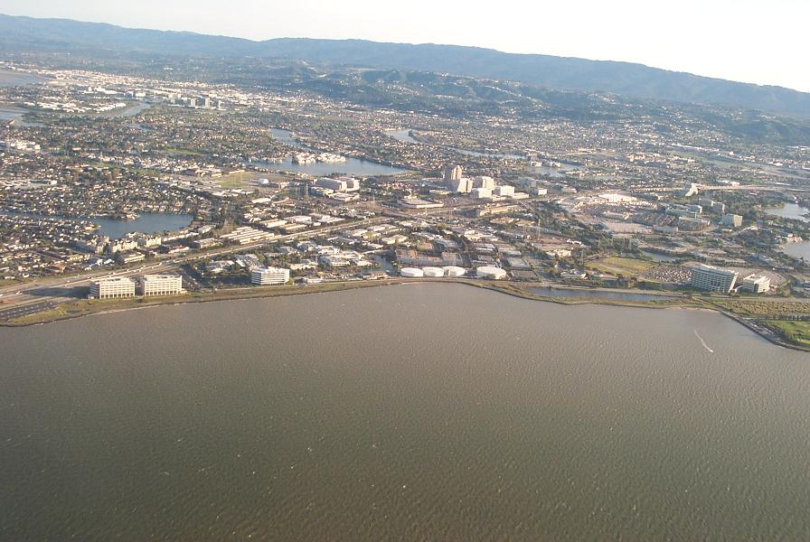 Foster City, CA : Areal View Looking at Foster City From the North East Side