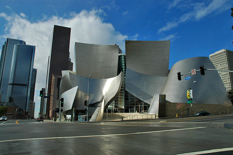 Los Angeles, CA: A really cool building downtown LA.