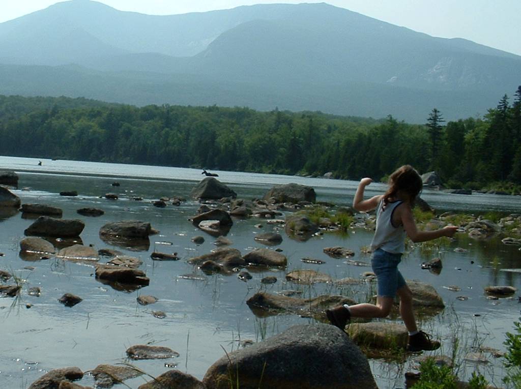 Stacyville, ME Hiking with Moose photo, picture, image (Maine) at