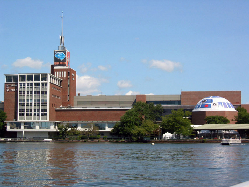 Boston, MA: Museum of Science on the Charles River During the Star Wars Exhibition