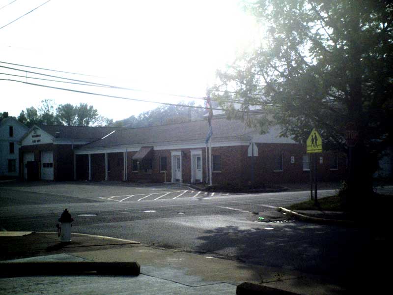 Matamoras, OH : Matamoras city building and fire department, located at the corner of Broaway and Grandview Ave.