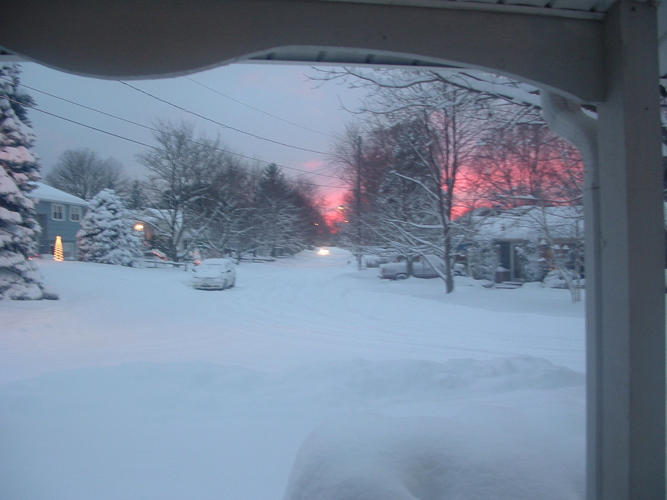 South Portland, ME: Cleveland Circle, South Portland, Maine during Dec. 2005 snowstorm