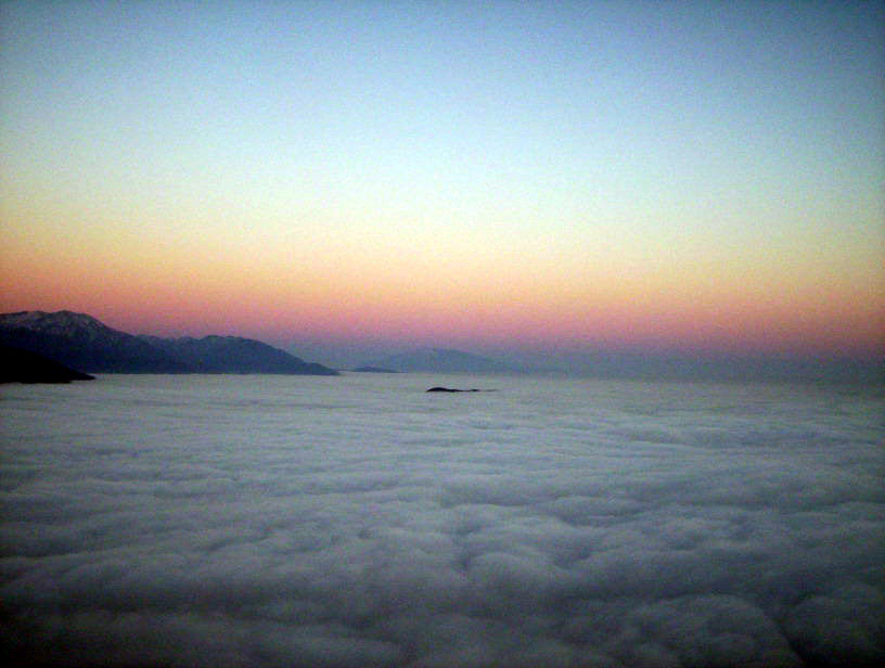 Lake Arrowhead, CA : Above the clouds Lake Arrowhead