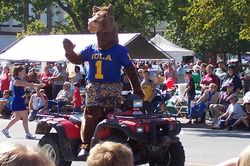 Iola, KS: Iola High School Mascot "Marv the Mustang" at Farm City Days 2005