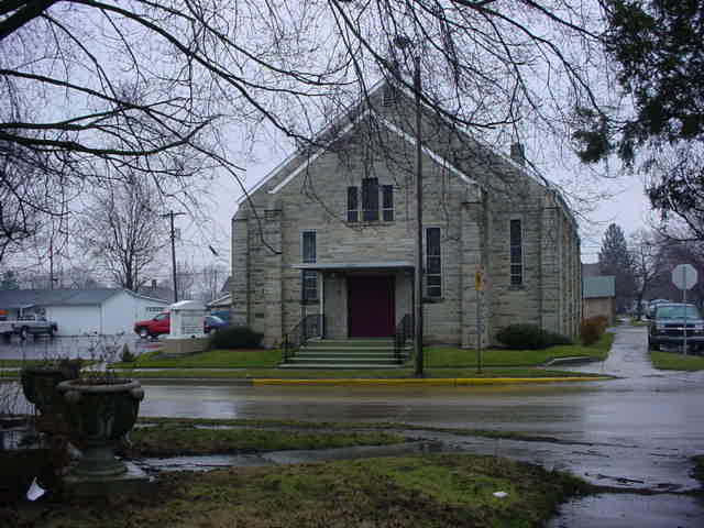 New Castle, IN: The Christian Missionary Alliance Church on Broad Street in New Castle, Indiana.