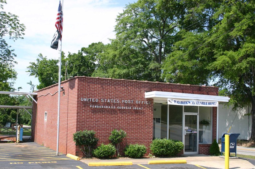 Pendergrass, GA: Post Office