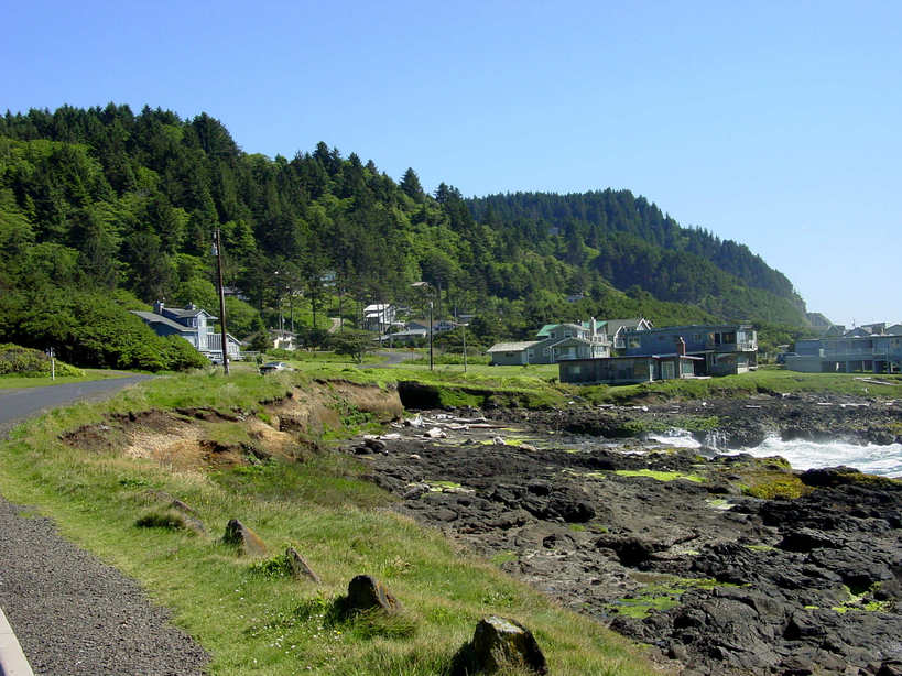 Yachats, OR : Part of south Yachats