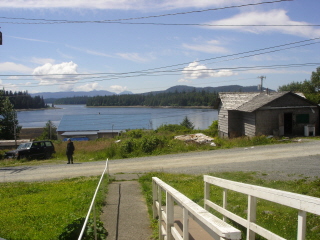 Hydaburg, AK : View from the community church in Hydaburg, AK.  Summer 2005