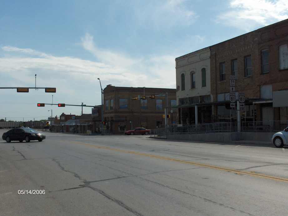 Bowie, TX: picture downtown bowie texas on mason street
