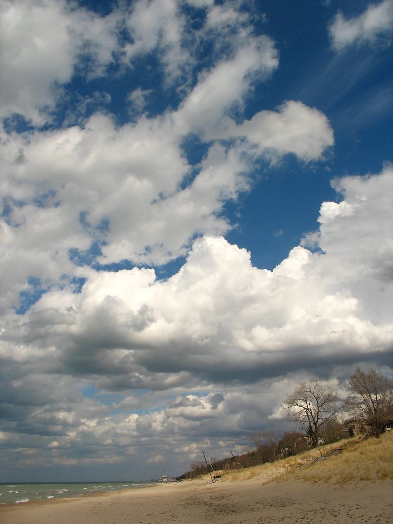 Beverly Shores, IN : Lake Michigan at Beverly Shores, Indiana photo