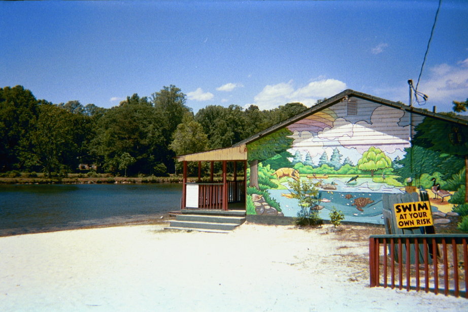 Pine Lake, GA: Pine Lake and Pine Lake Clubhouse