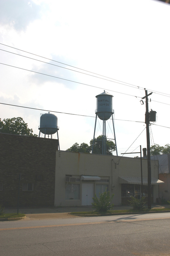 Portal, GA Dual Water Towers photo, picture, image at city