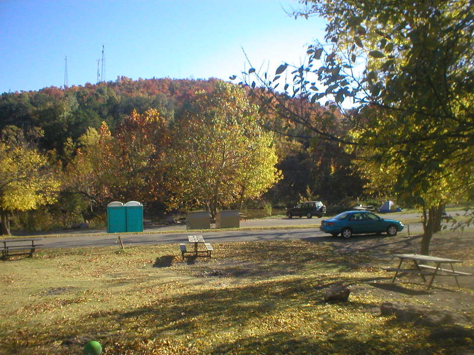 Davis, OK : Campsite at Turner Falls in Davis OK. photo, picture, image