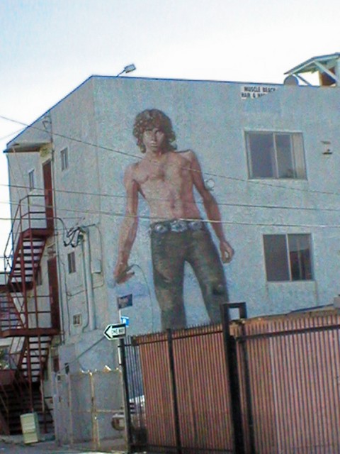Santa Monica, CA : Wall Art Along Santa Monica Beach