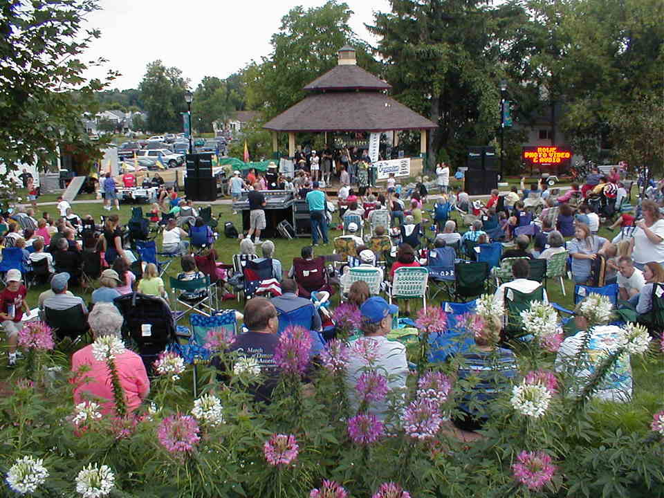 Webster, NY : A concert during Good Neighbor Days in August, 2004