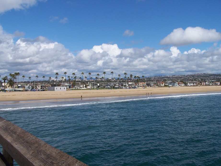Newport Beach, CA: Newport Beach from pier