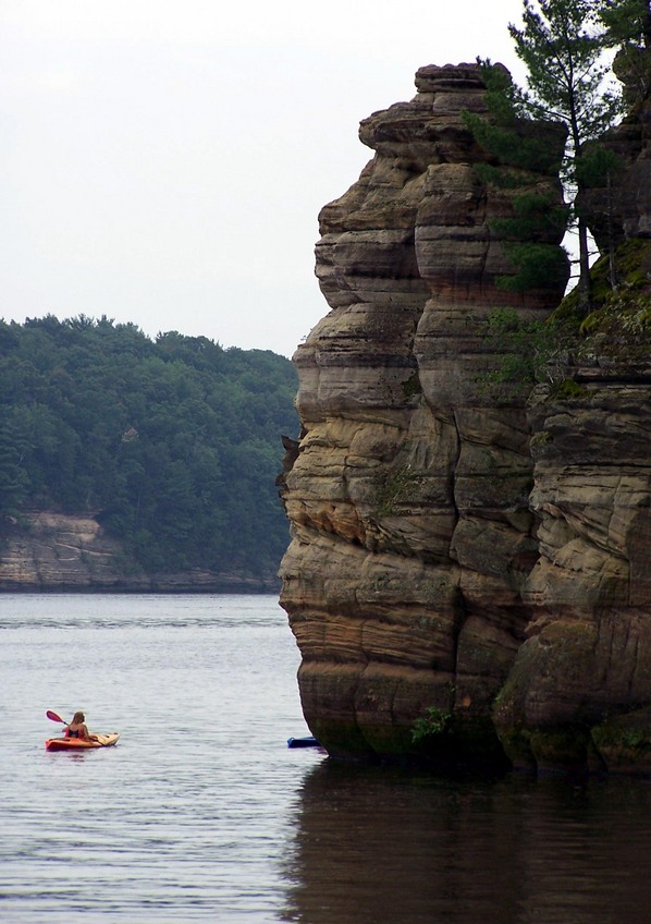 Wisconsin Dells WI Kayaking The Dells Photo Picture Image Wisconsin Dells WI Kayaking The Dells Photo Picture Image