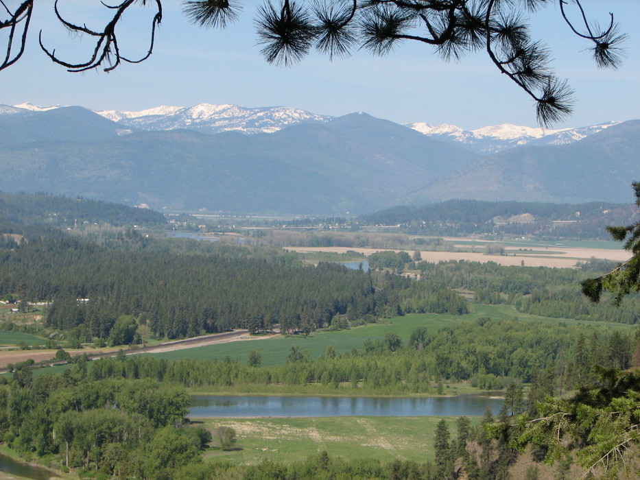 Bonners Ferry, ID : Bonners Ferry from Katka