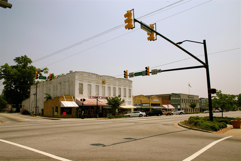 Woodruff, SC : Main Street, Woodruff SC photo, picture, image (South