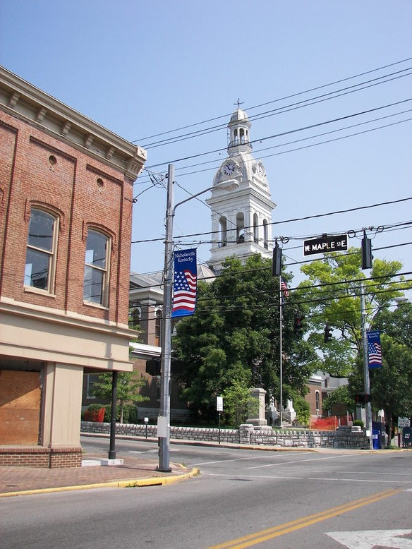 Nicholasville, KY : Downtown Nicholasville and Jessamine County Seat