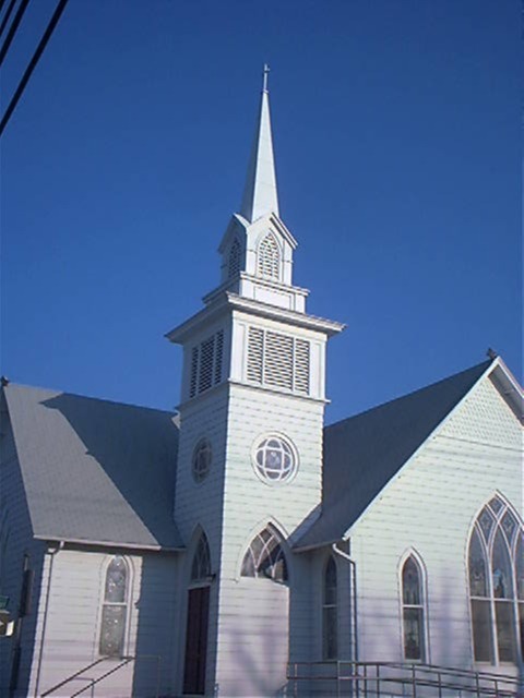 Greenwood, DE: Methodist Church on Market Street