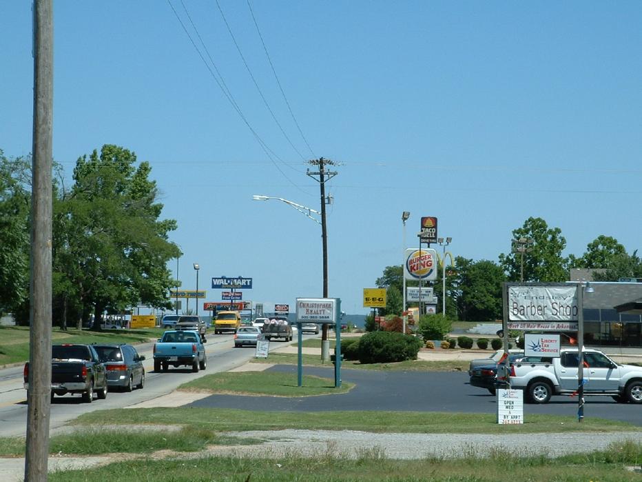 Heber Springs, AR: state route 25 business northbound