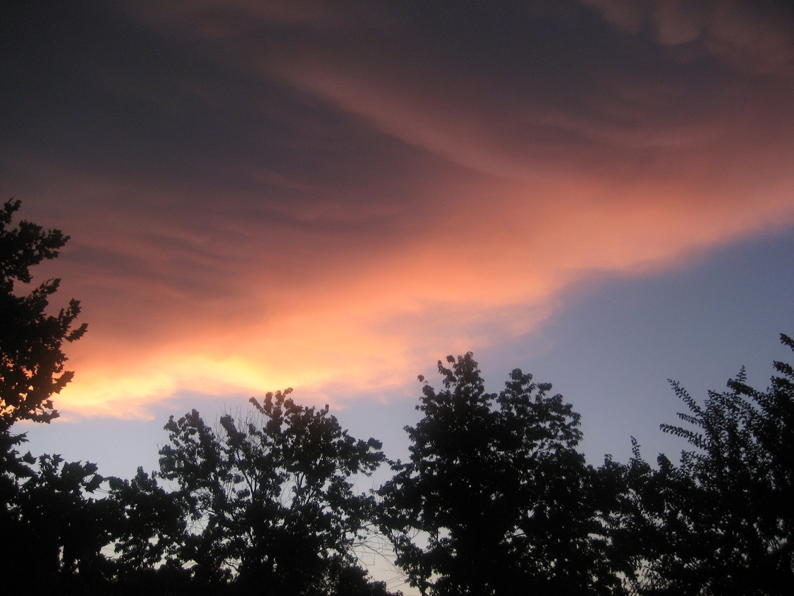 Jersey Village, TX: Sunset facing West - June 2006