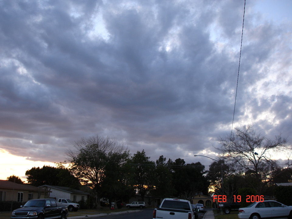 Brawley, CA : Brawley Neighborhood at Sunset