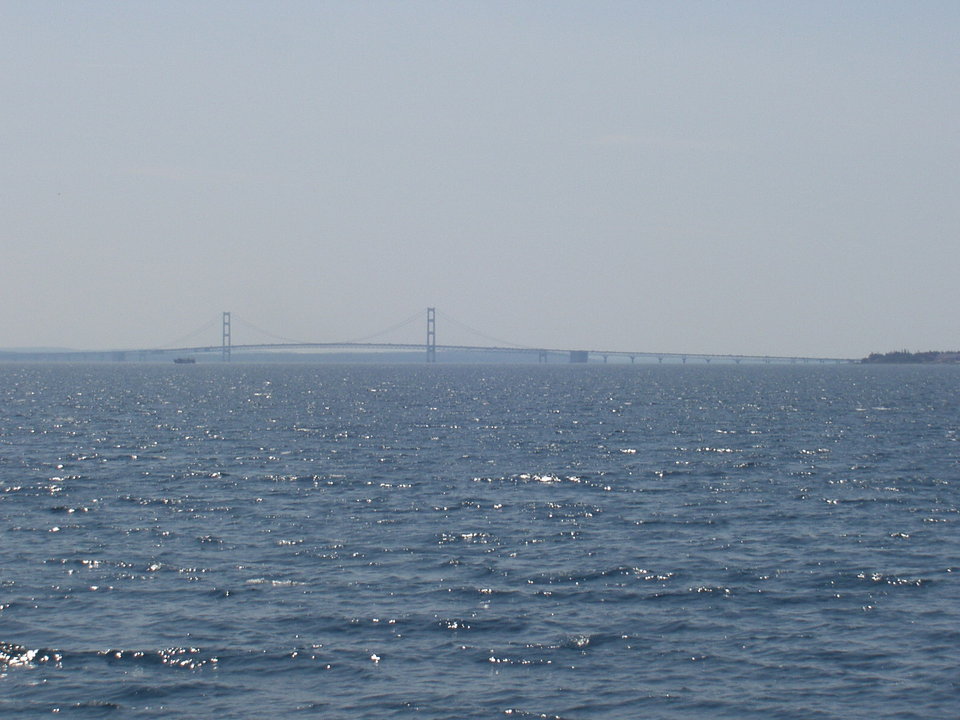 Mackinac Island, MI : Mackinac Bridge