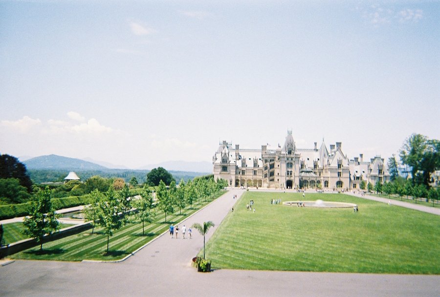 Asheville, NC: Asheville, NC - A View Of The Biltmore Estate