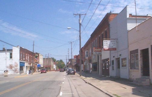 Convoy, OH : Tully Street looking East