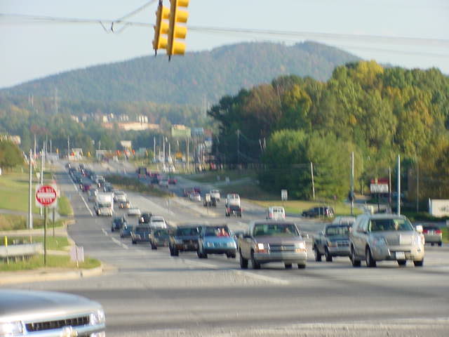 Kennesaw, GA: View of Kennesaw Mountain.