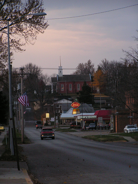 Petersburg, IL : Church in Petersburg