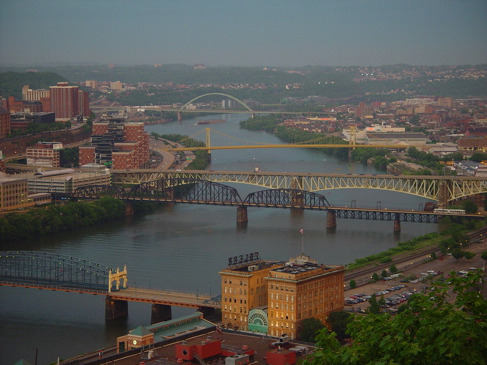 Pittsburgh, PA: Up the Monongahela River