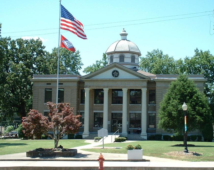 Heber Springs, AR: Cleburne County Courthouse
