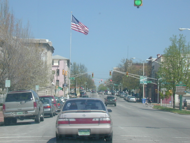 Bloomington, IN : Walnut St., Downtown Bloomington