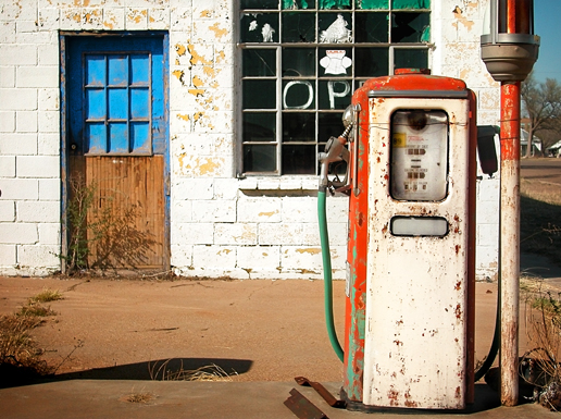 McLean, TX: Gas Station in McLean, TX