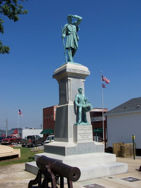 Hillsboro, OH: Union Soldiers and Sailors Monument, Hillsboro, Ohio