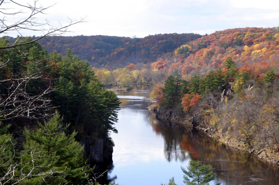 St. Croix Falls, WI : St. Croix in Autumn photo, picture, image