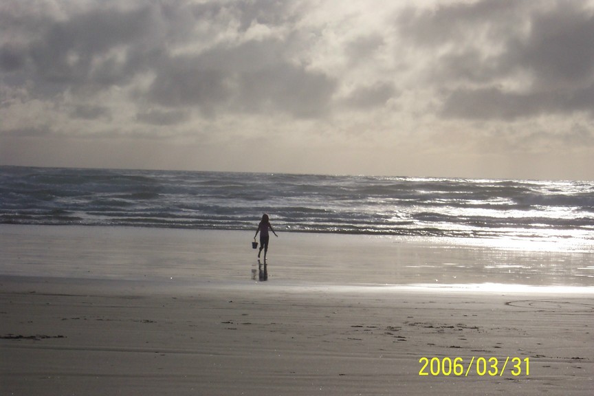Cannon Beach, OR : Cannon Beach just before sunset