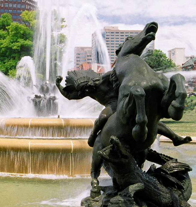 Kansas City, MO Plaza Fountain photo, picture, image (Missouri) at