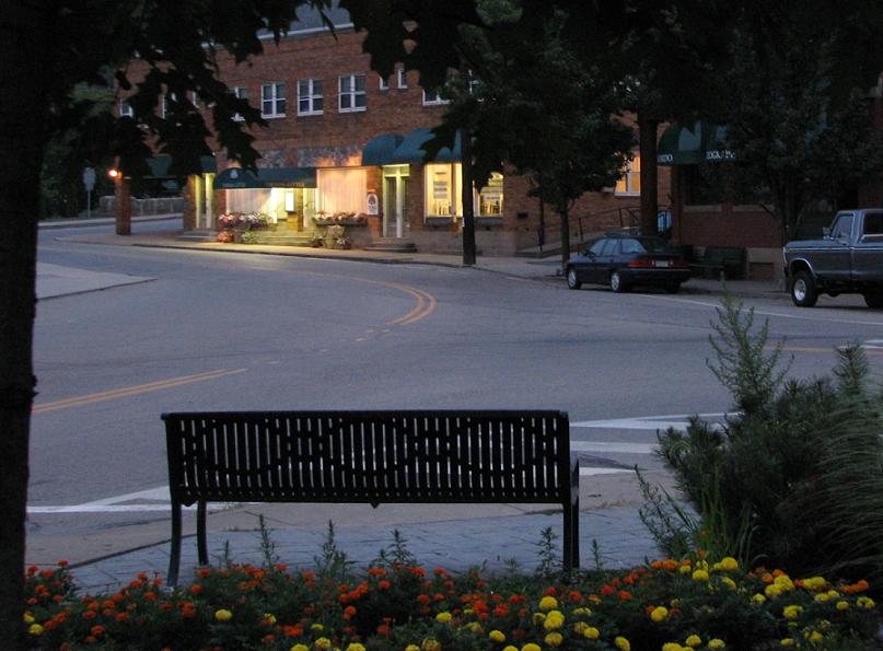 Oakdale, PA: Center of town, Oakdale Pennsylvania