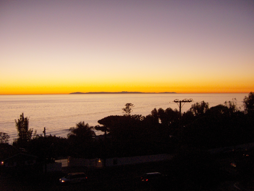 Laguna Beach, CA : sunset taken from my front deck on pch and diamond st/  PRICELESS!