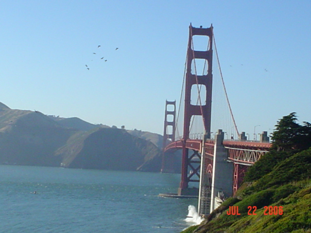San Francisco, CA: Golden Gate bridge